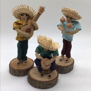 3 Piece Mariachi Band Figures